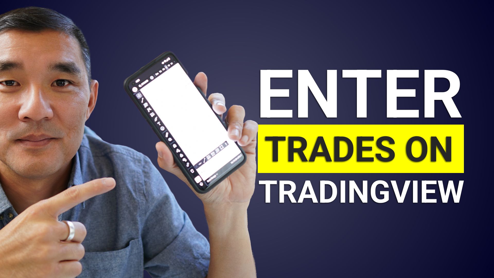 Enter trades directly on TradingView mobile